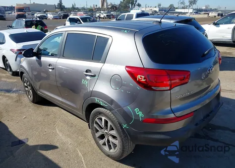 2014 Kia Sportage Lx from USA, damaged, VIN KNDPB3AC6E7577679